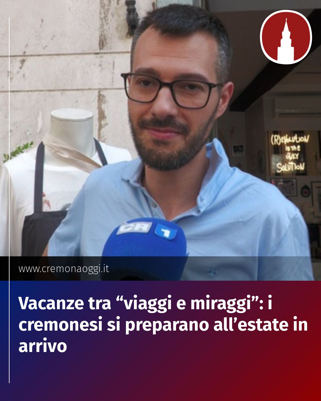 Post Instagram @Cremona_Oggi: Vacanze tra “viaggi e miraggi”: i cremonesi si preparano all’estate in arrivo...