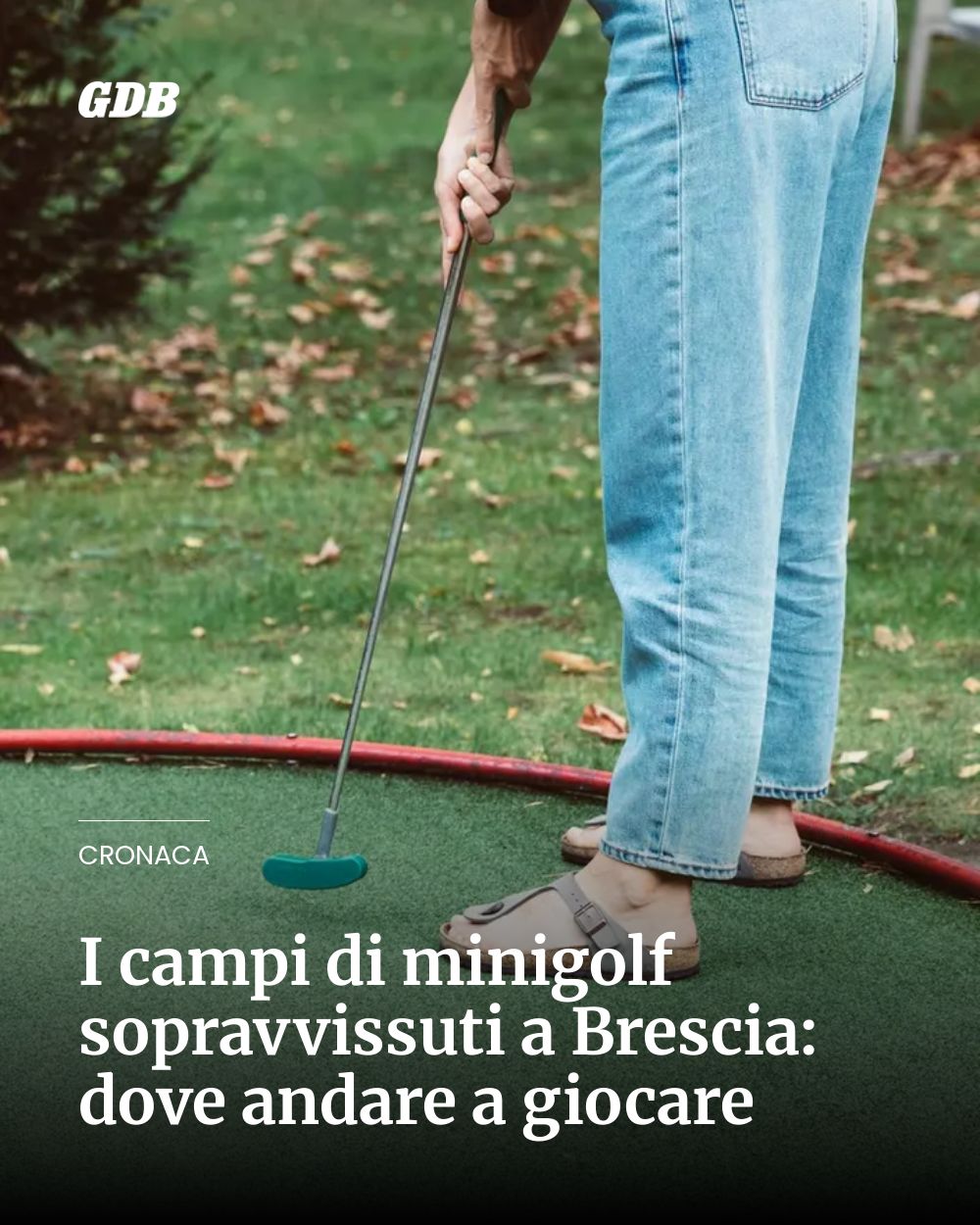 Post Instagram @giornaledibrescia: I campi di minigolf sopravvissuti a Brescia: dove andare a giocare...