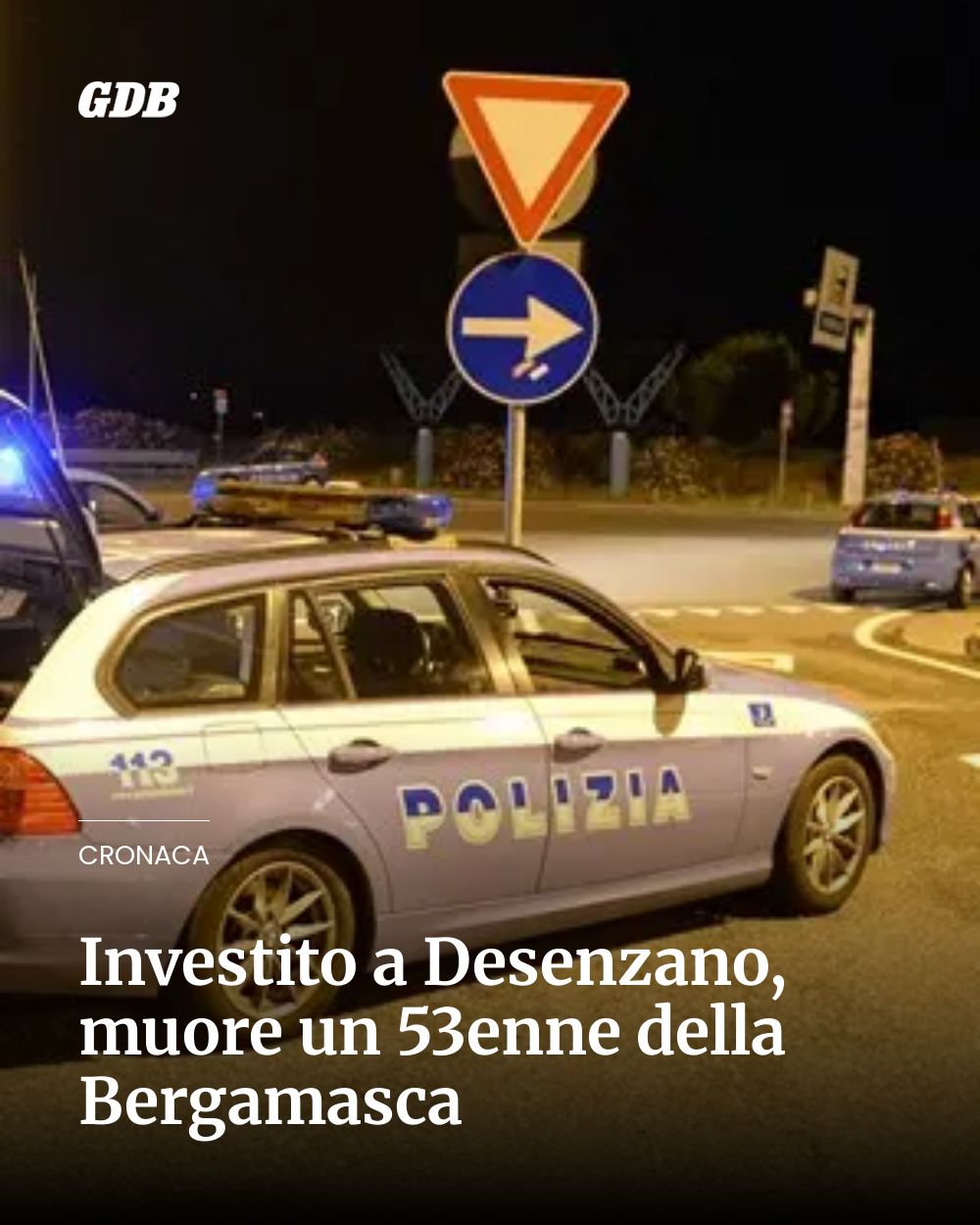 Post Instagram @giornaledibrescia: Investito a Desenzano, muore un 53enne della Bergamasca...