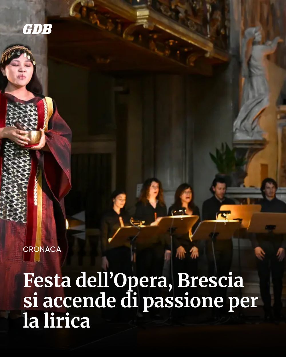 Post Instagram @giornaledibrescia: Festa dell’Opera, Brescia si accende di passione per la lirica...