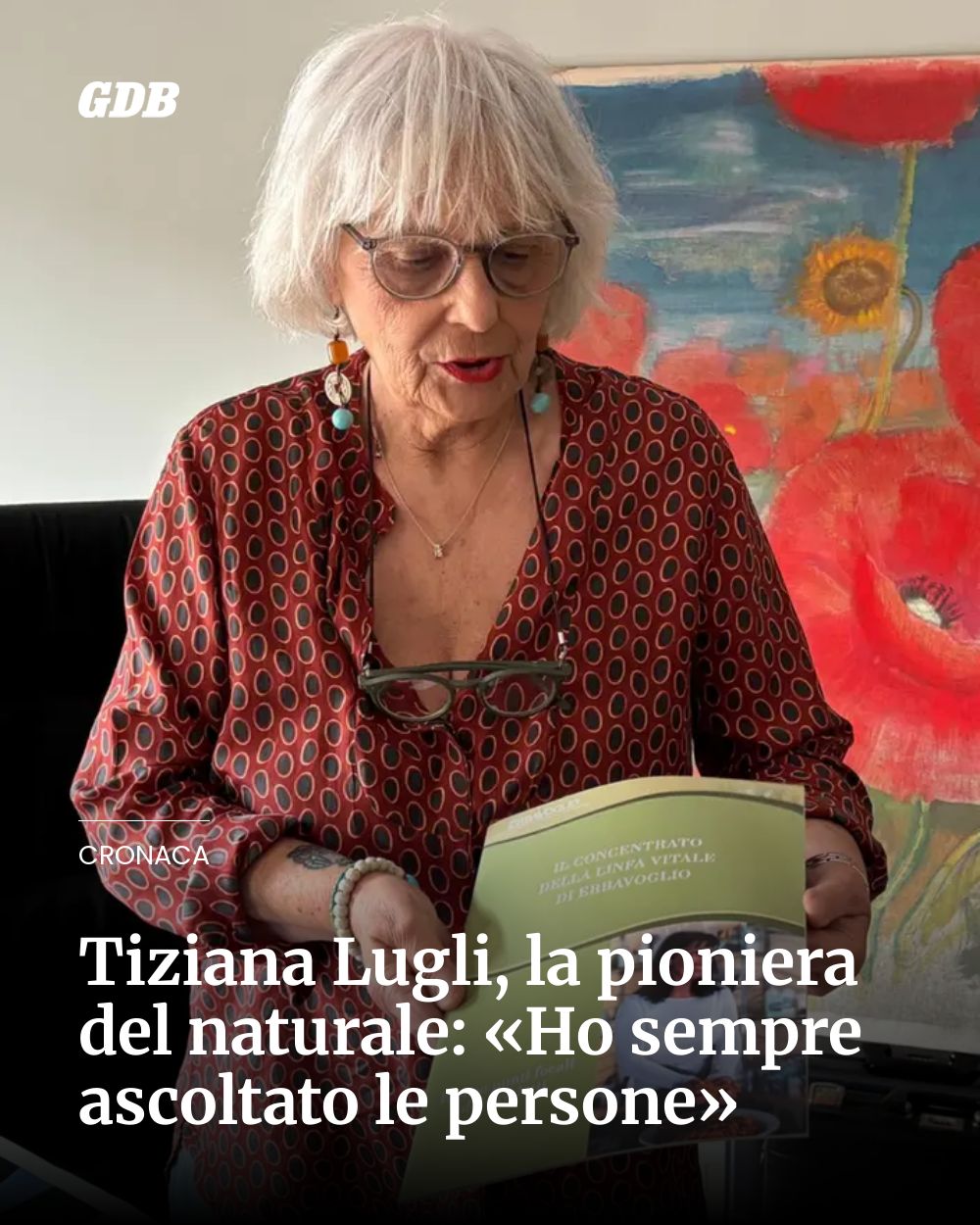 Post Instagram @giornaledibrescia: Tiziana Lugli, la pioniera del naturale: «Ho sempre ascoltato le persone»...