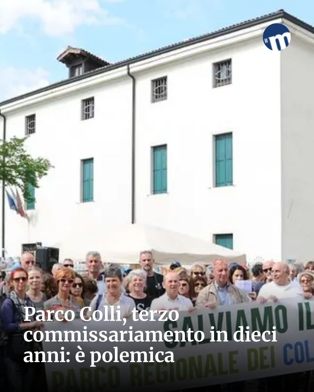Post Instagram @socialbeat.test: Parco Colli, terzo commissariamento in dieci anni: è polemica...