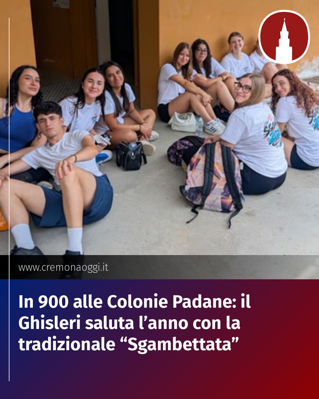 Post Instagram @Cremona_Oggi: In 900 alle Colonie Padane: il Ghisleri saluta l’anno con la tradizionale “Sgambettata”...