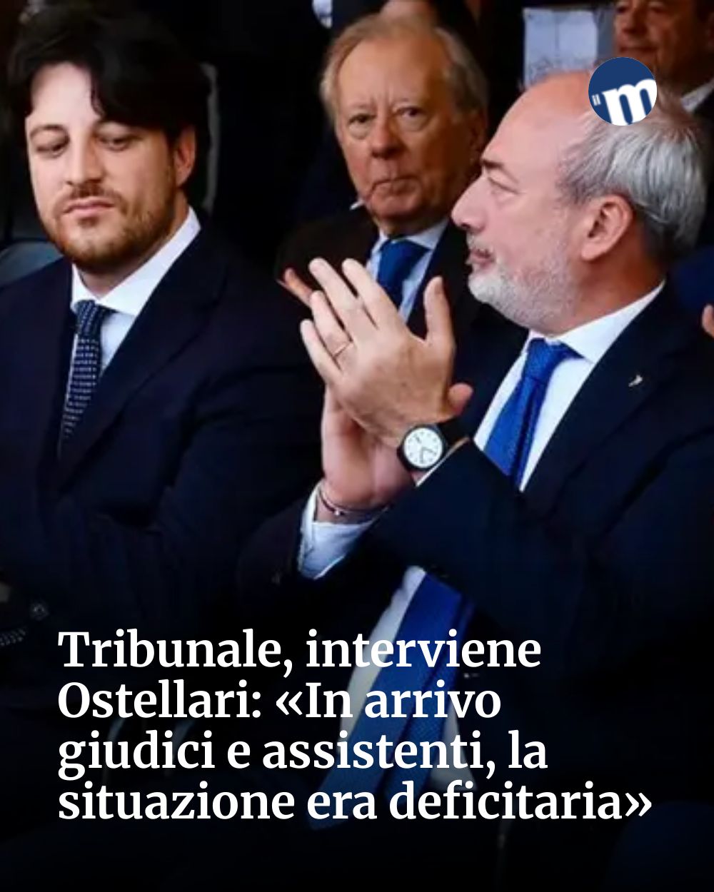 Post Instagram @socialbeat.test: Tribunale, interviene Ostellari: «In arrivo giudici e assistenti, la situazione era deficitaria»...