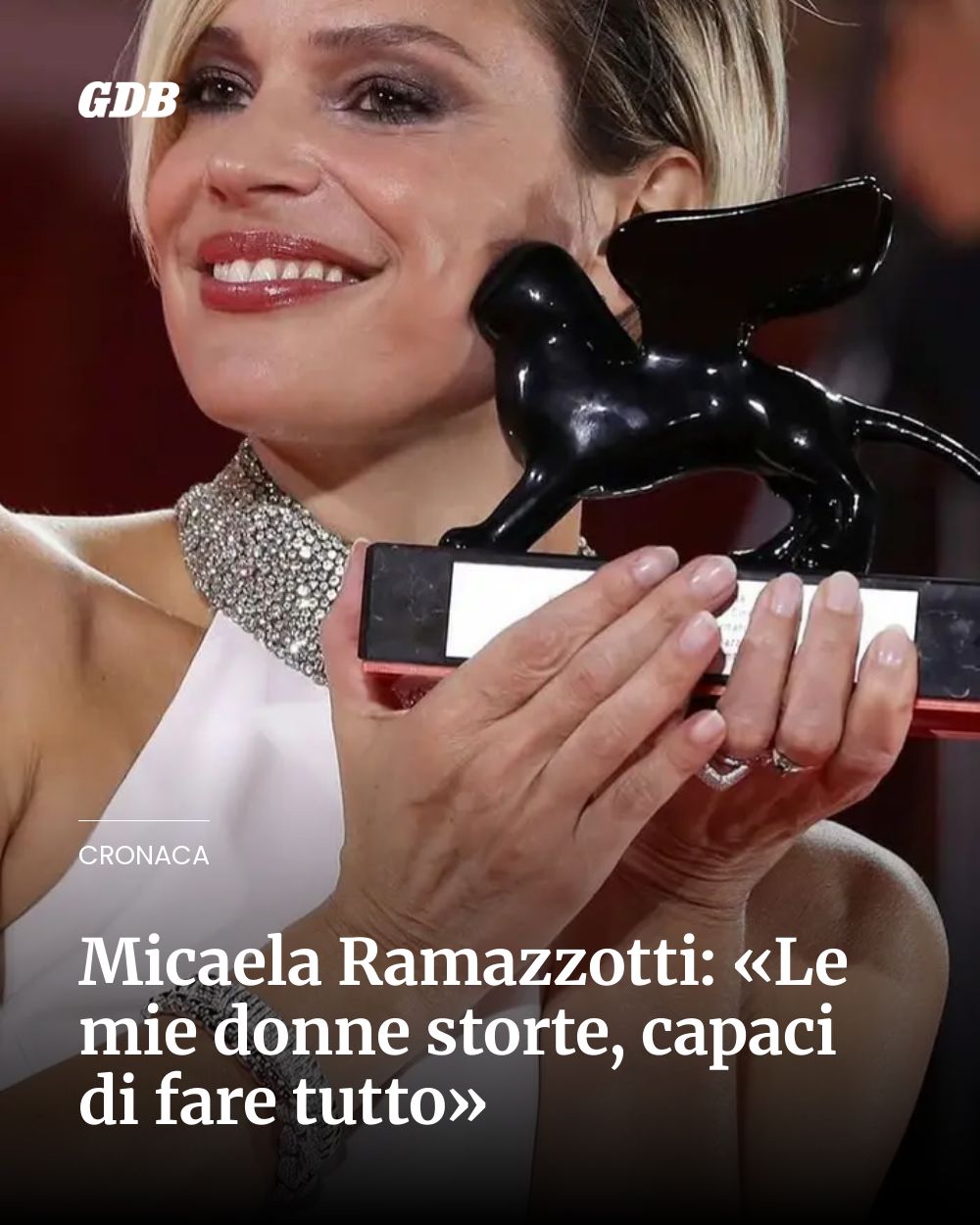 Post Instagram @giornaledibrescia: Micaela Ramazzotti: «Le mie donne storte, capaci di fare tutto»...