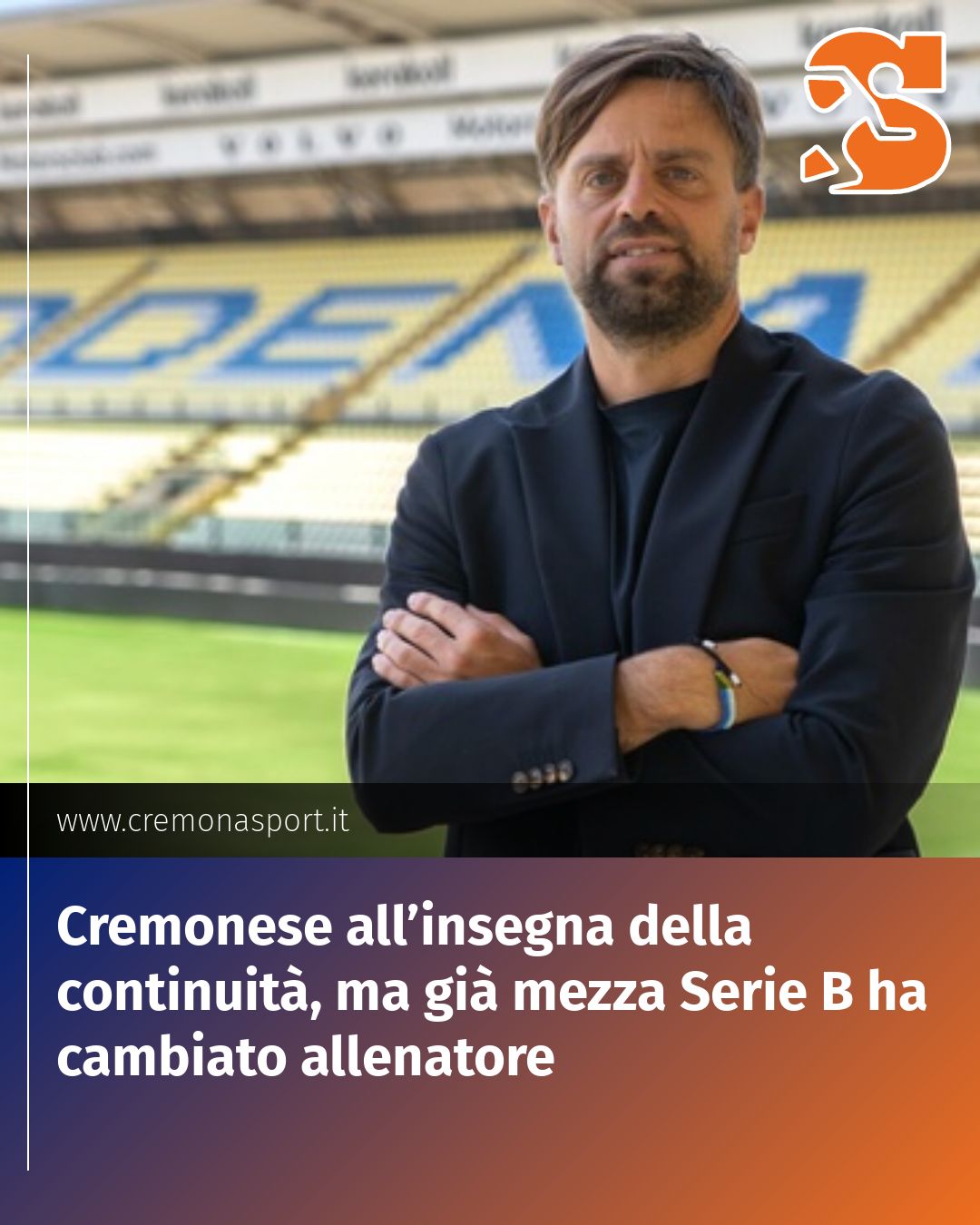 Post Instagram @Cremona_Sport: Cremonese all’insegna della continuità, ma già mezza Serie B ha cambiato allenatore...