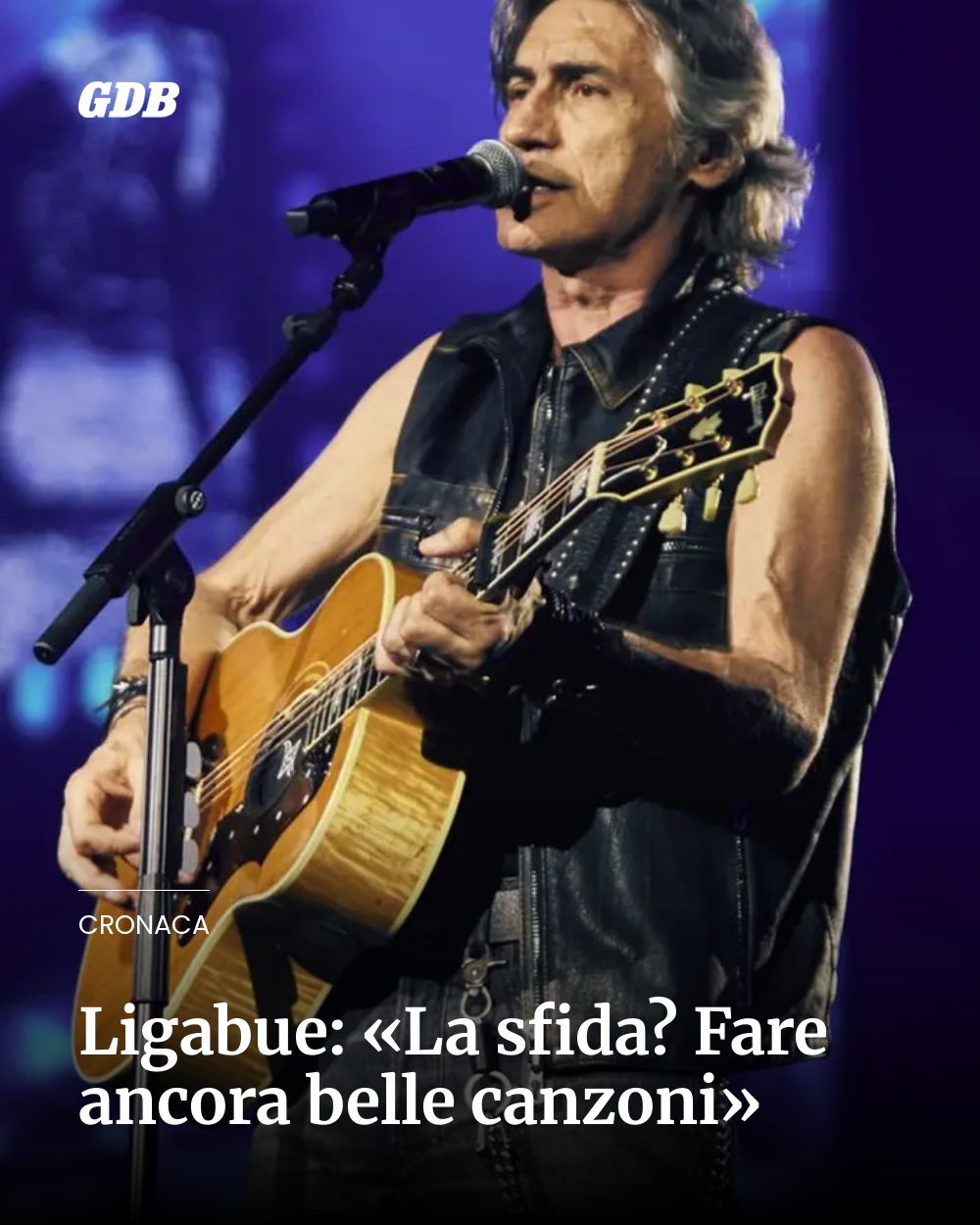 Post Instagram @giornaledibrescia: Ligabue: «La sfida? Fare ancora belle canzoni»...