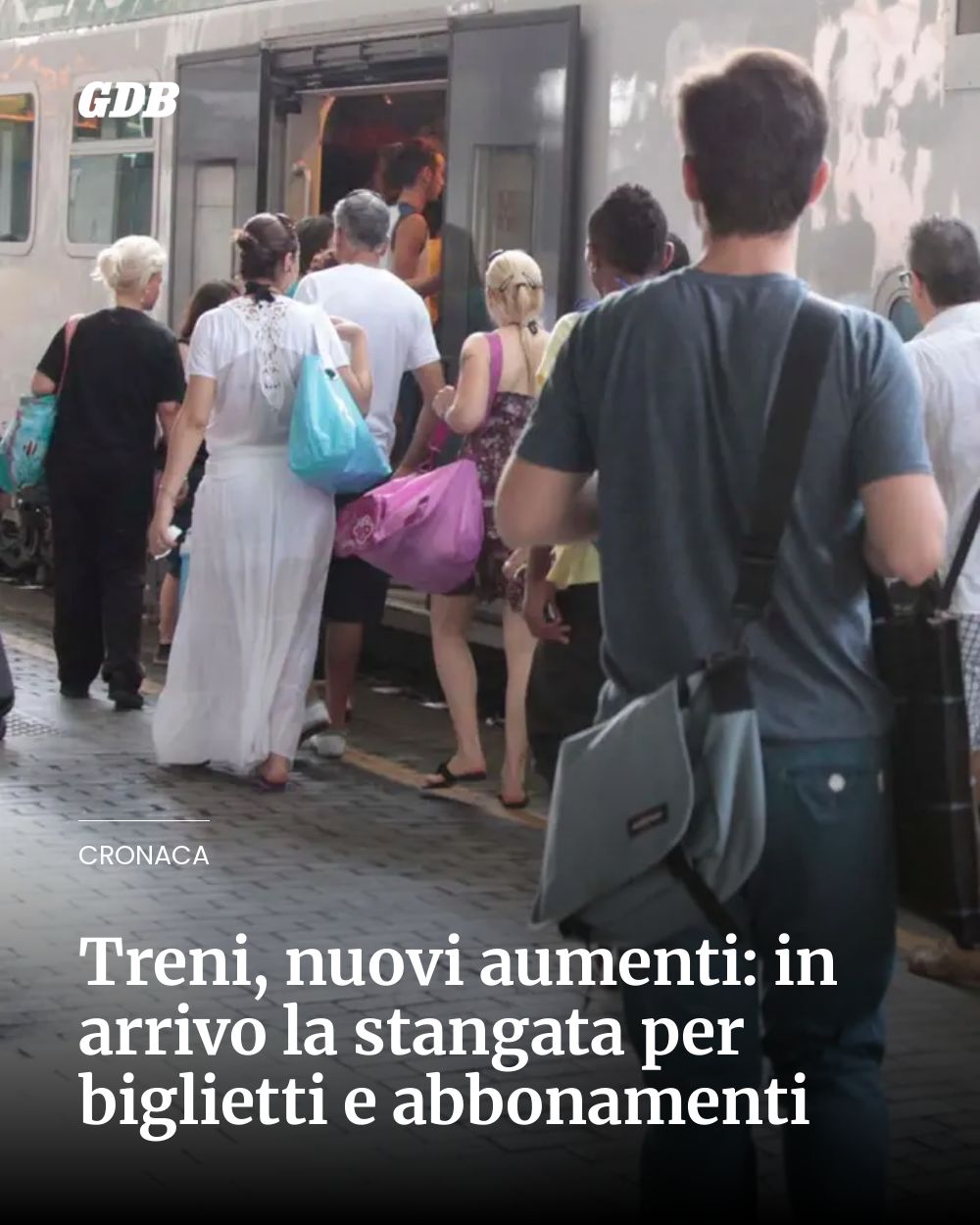 Post Instagram @giornaledibrescia: Treni, nuovi aumenti: in arrivo la stangata per biglietti e abbonamenti...