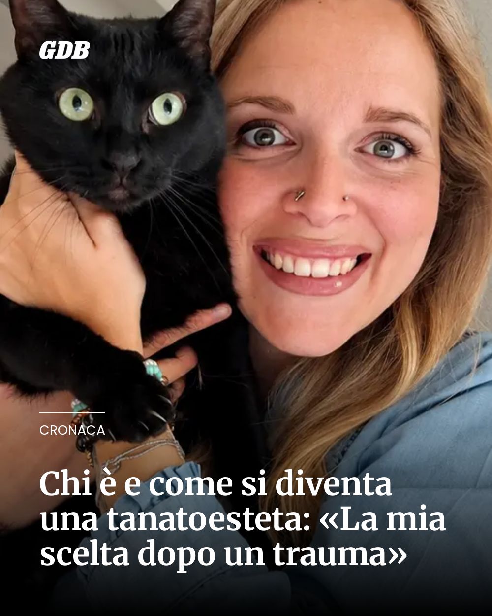 Post Instagram @giornaledibrescia: Chi è e come si diventa una tanatoesteta: «La mia scelta dopo un trauma»...