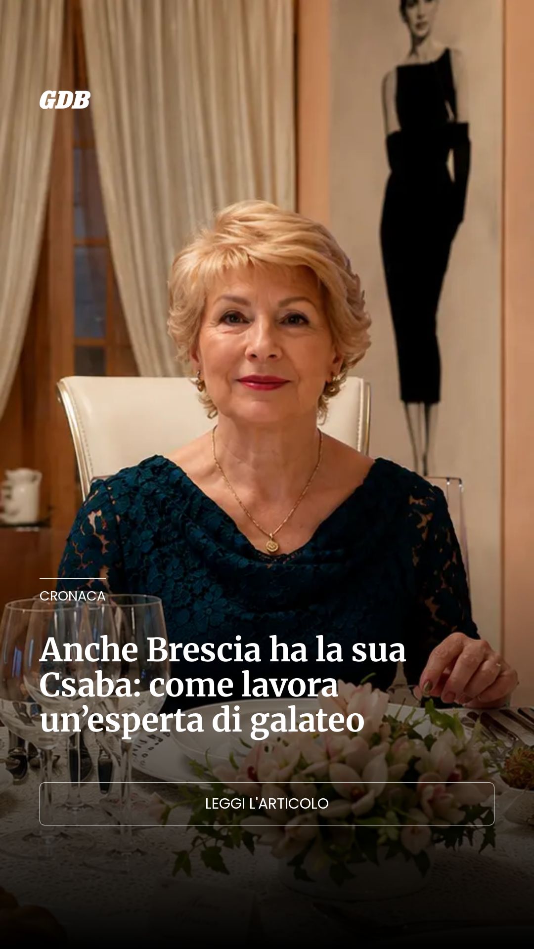 Anche Brescia ha la sua Csaba: come lavora un’esperta di galateo...