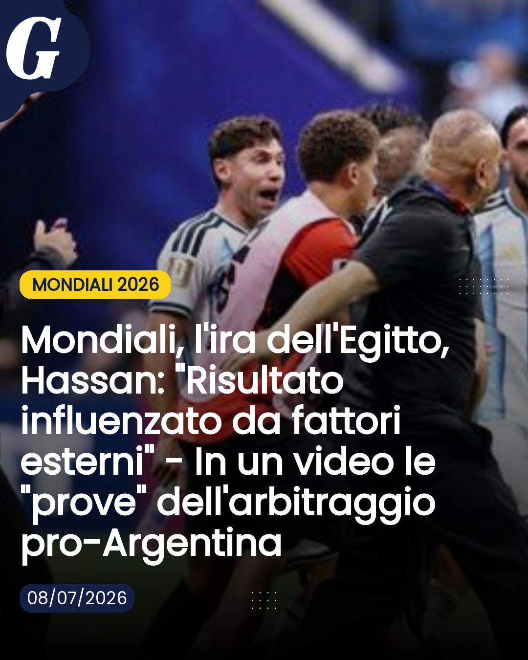Mondiali, l'ira dell'Egitto, Hassan: "Risultato influenzato da fattori esterni" - In un video le "prove" dell'arbitraggi...