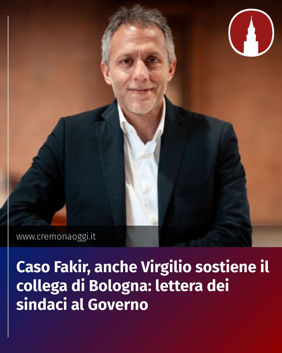 Post Instagram @Cremona_Oggi: Caso Fakir, anche Virgilio sostiene il collega di Bologna: lettera dei sindaci al Governo...