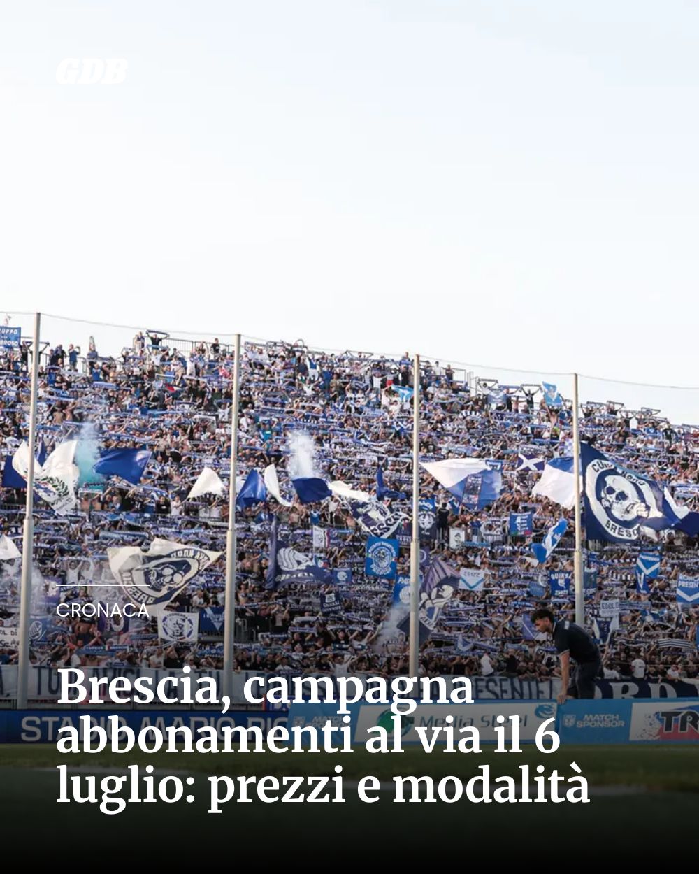 Post Instagram @giornaledibrescia: Brescia, campagna abbonamenti al via il 6 luglio: prezzi e modalità...