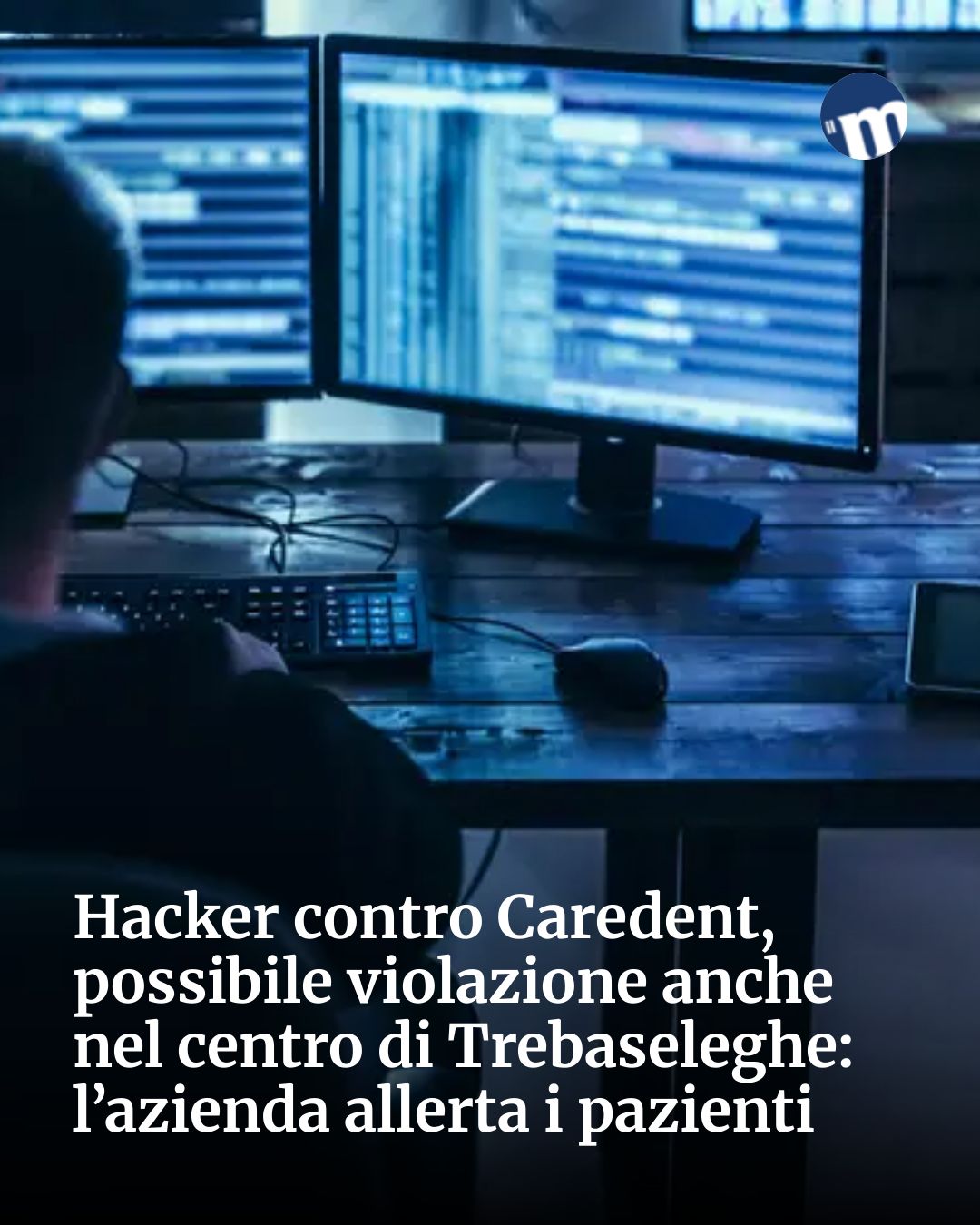 Post Instagram @socialbeat.test: Hacker contro Caredent, possibile violazione anche nel centro di Trebaseleghe: l’azienda allerta i p