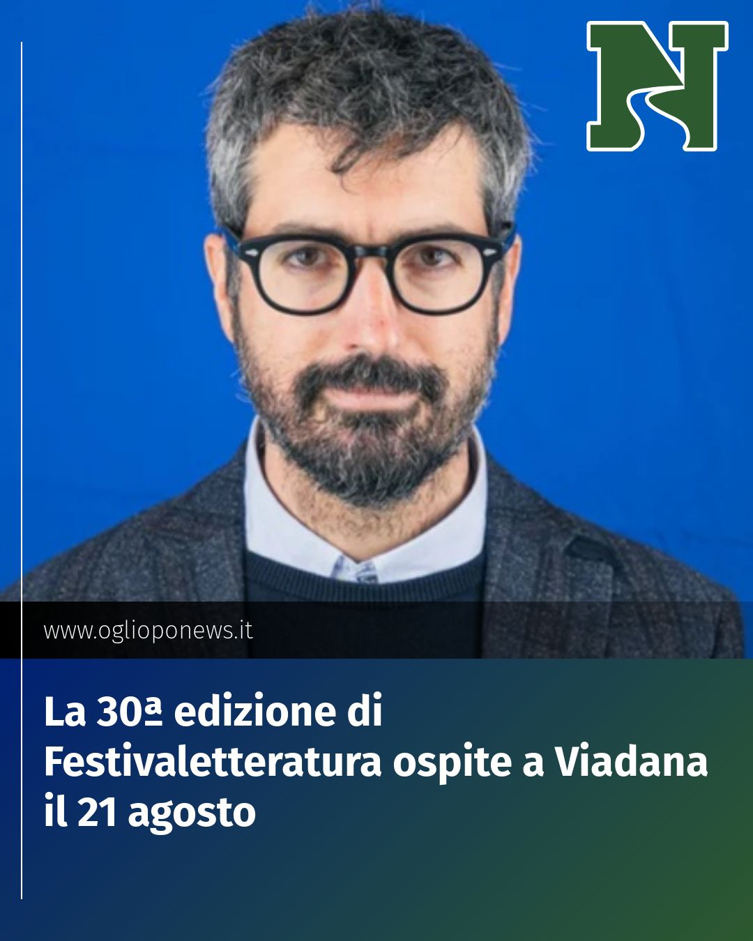 Post Instagram @redazione@oglioponews.it: La 30ª edizione di Festivaletteratura ospite a Viadana il 21 agosto...