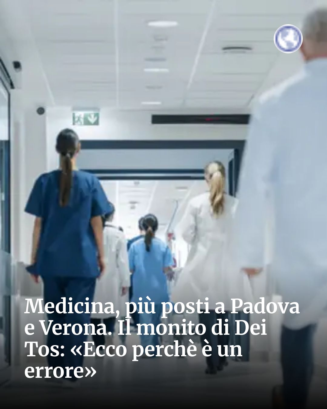 Post Instagram @socialbeat.test: Medicina, più posti a Padova e Verona. Il monito di Dei Tos: «Ecco perchè è un errore»...