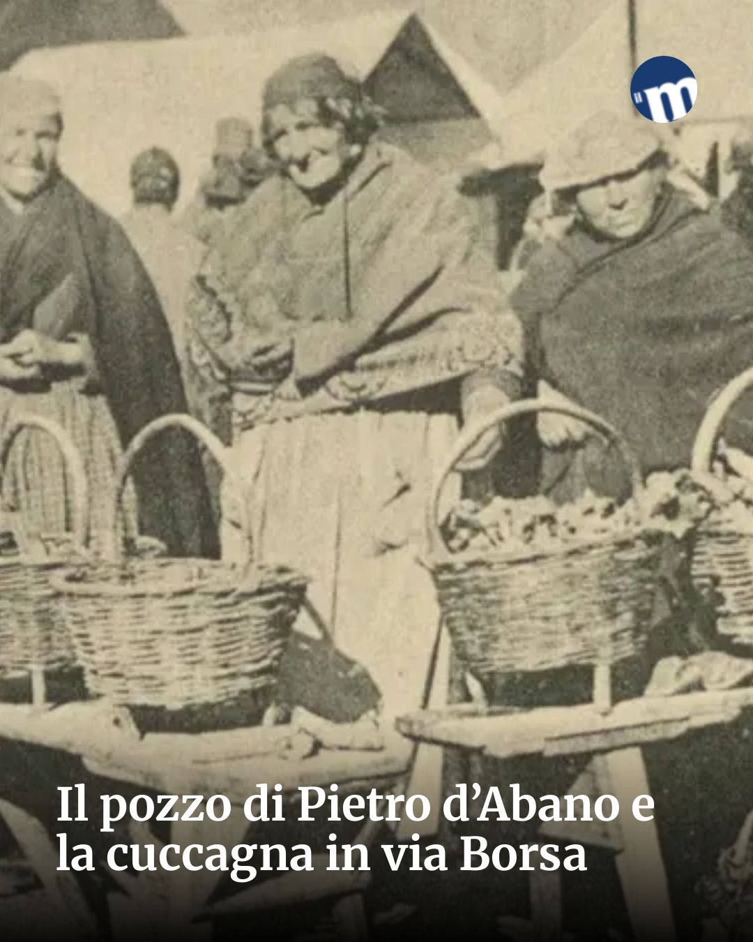 Post Instagram @socialbeat.test: Il pozzo di Pietro d’Abano e la cuccagna in via Borsa...
