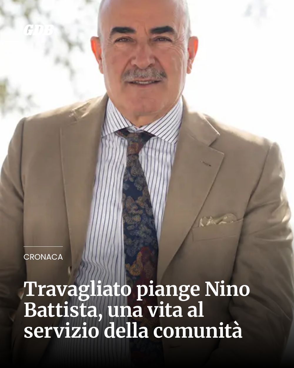 Post Instagram @giornaledibrescia: Travagliato piange Nino Battista, una vita al servizio della comunità...