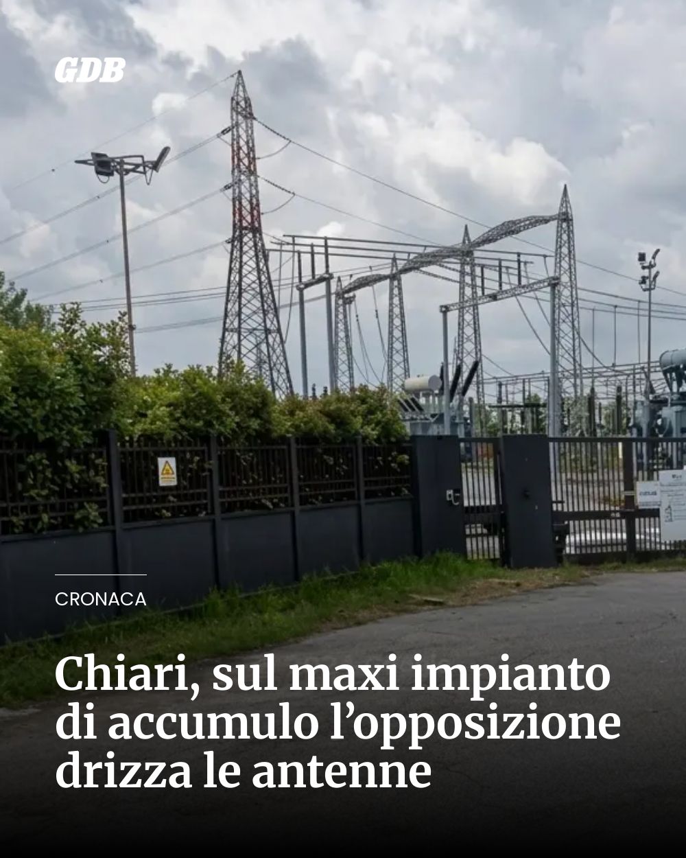 Post Instagram @giornaledibrescia: Chiari, sul maxi impianto di accumulo l’opposizione drizza le antenne...