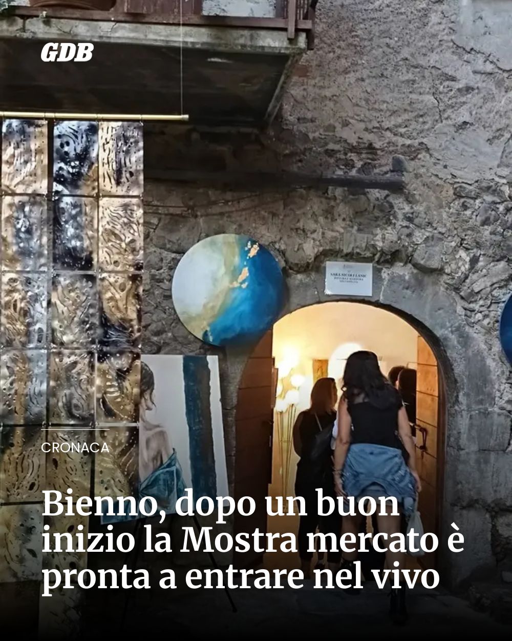 Post Instagram @giornaledibrescia: Bienno, dopo un buon inizio la Mostra mercato è pronta a entrare nel vivo...