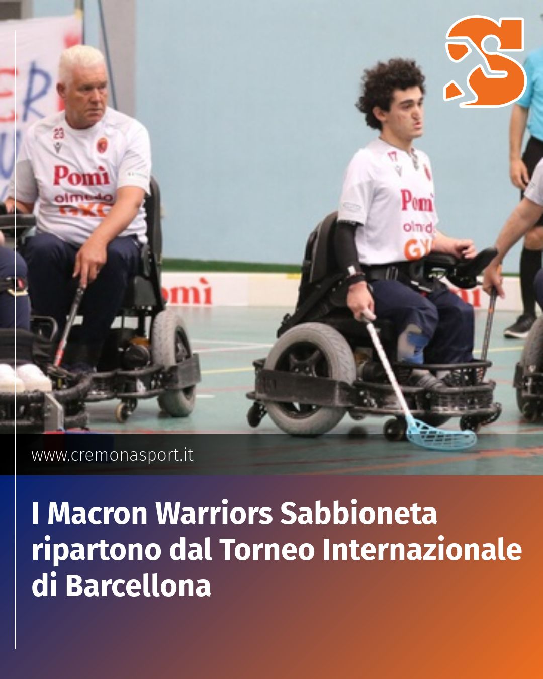 Post Instagram @Cremona_Sport: I Macron Warriors Sabbioneta ripartono dal Torneo Internazionale di Barcellona...