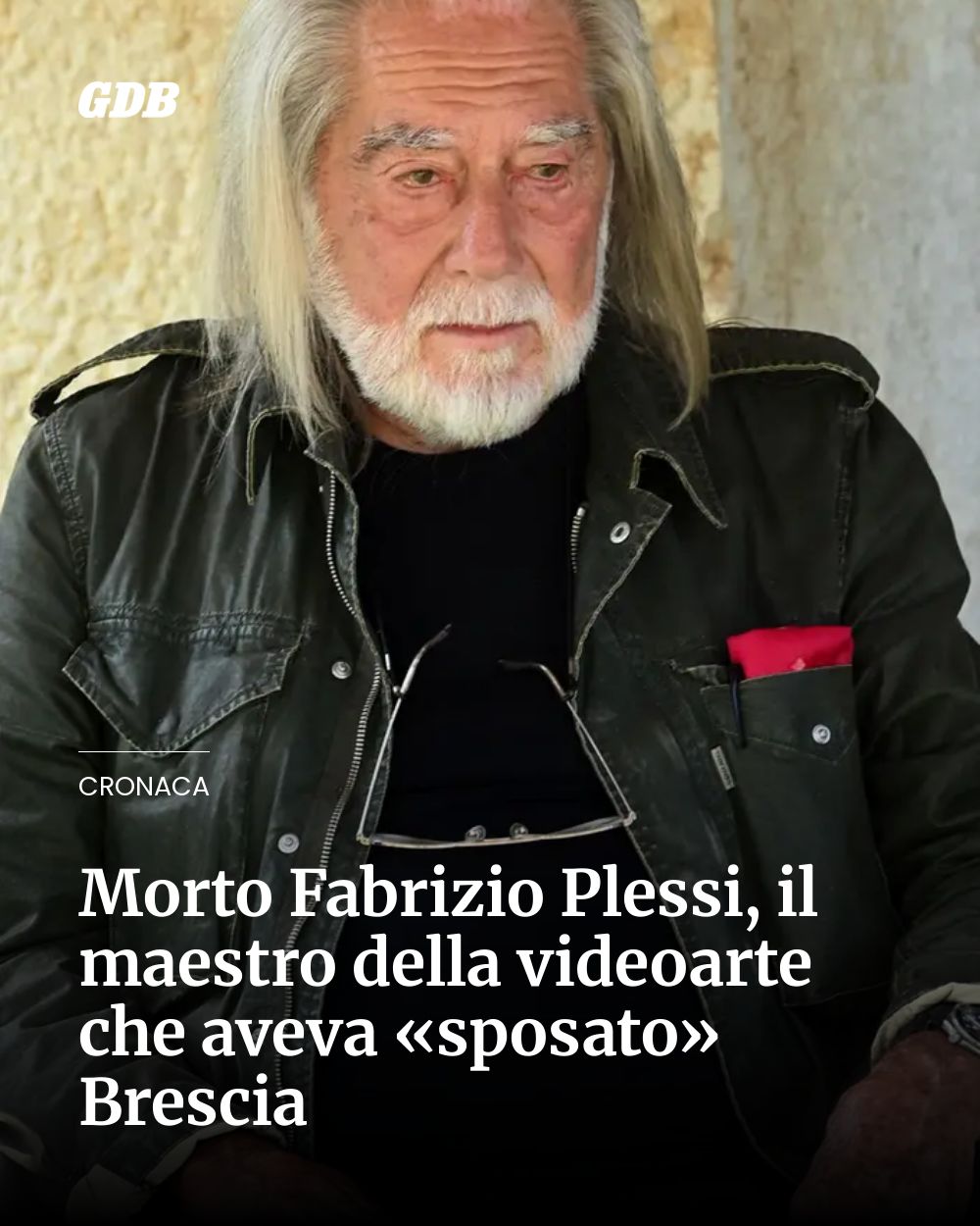 Post Instagram @giornaledibrescia: Morto Fabrizio Plessi, il maestro della videoarte che aveva «sposato» Brescia...