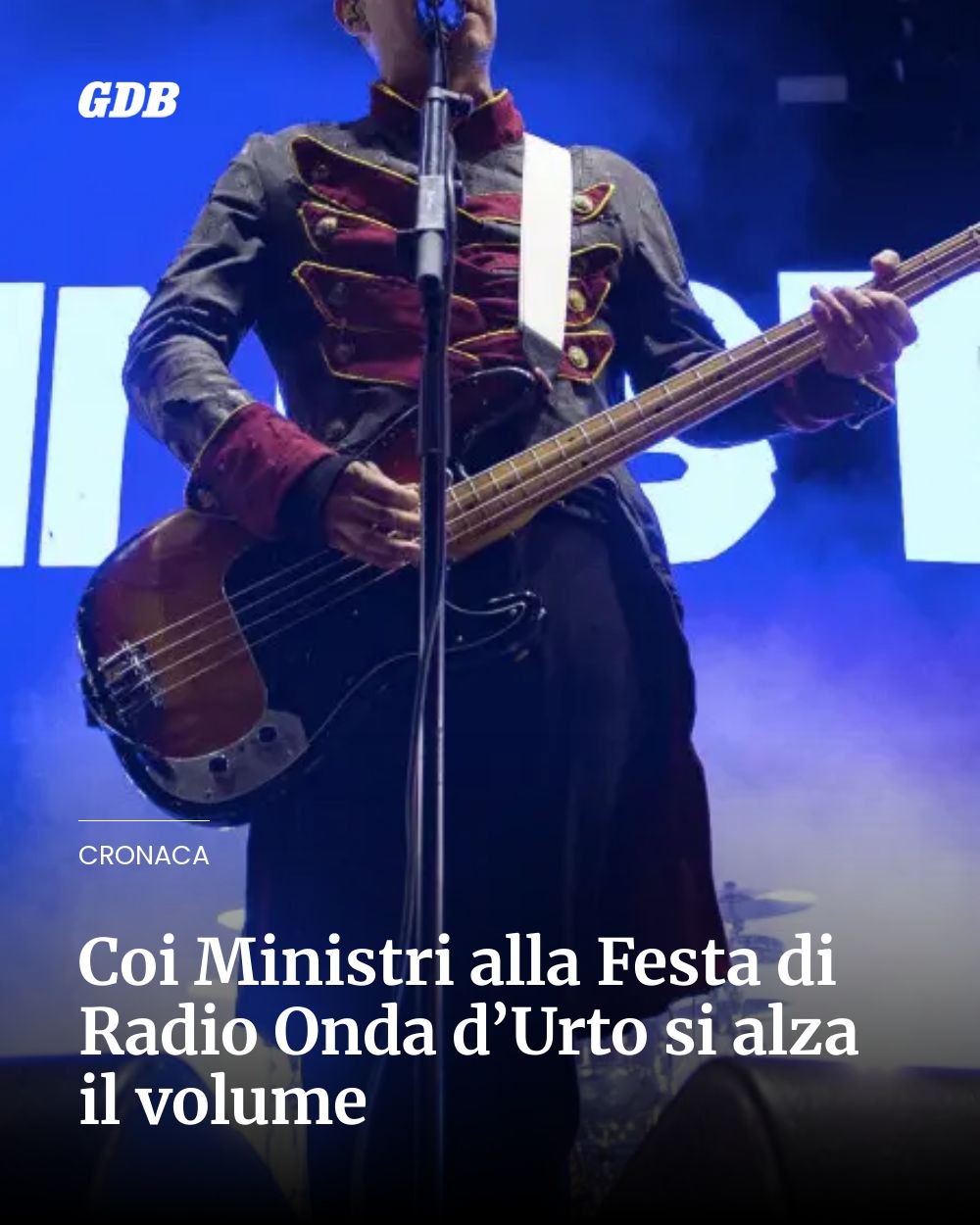 Post Instagram @giornaledibrescia: Coi Ministri alla Festa di Radio Onda d’Urto si alza il volume...