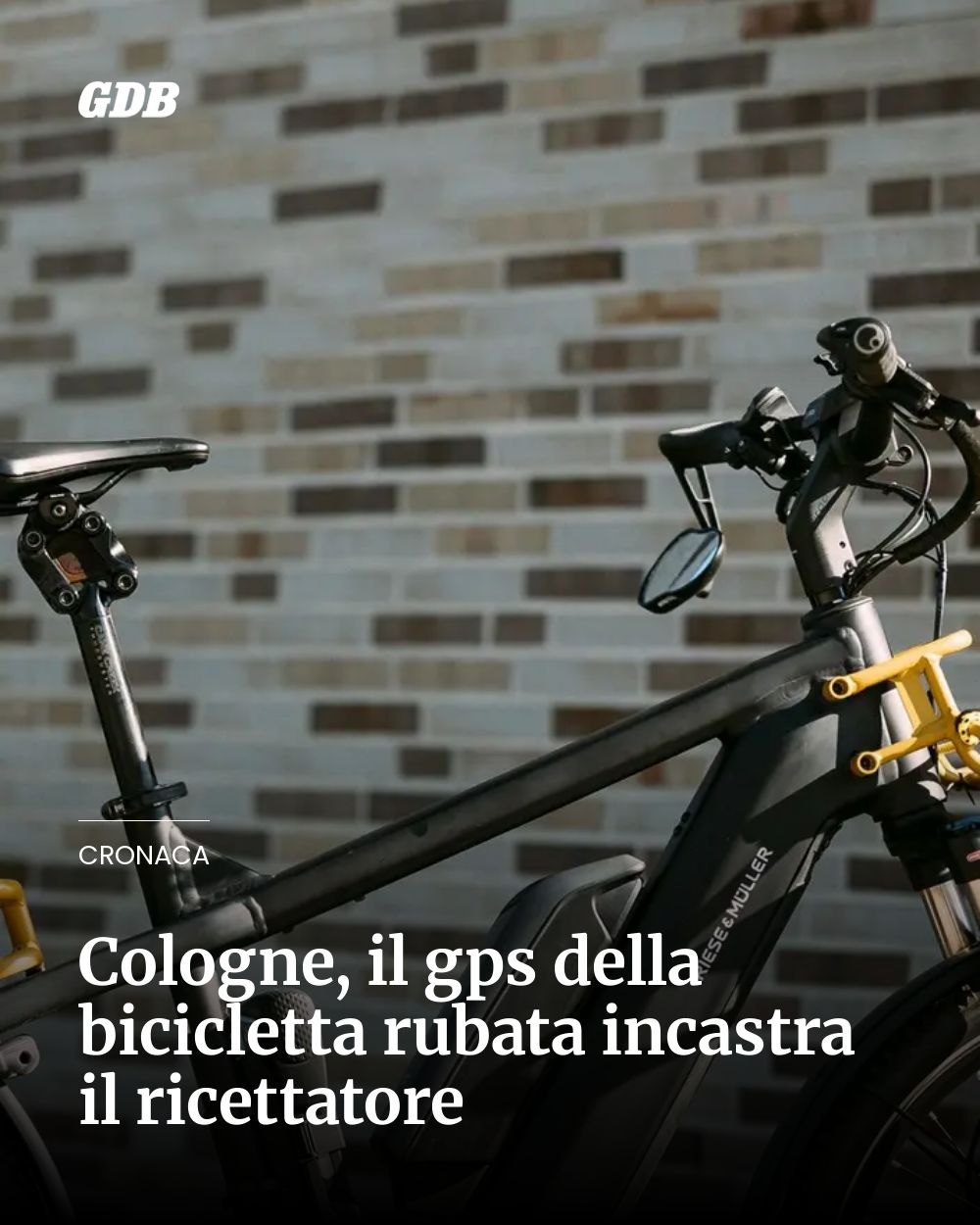 Post Instagram @giornaledibrescia: Cologne, il gps della bicicletta rubata incastra il ricettatore...
