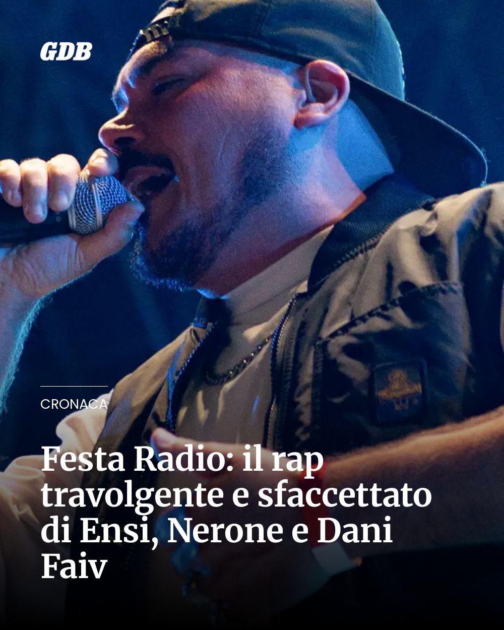 Post Instagram @giornaledibrescia: Festa Radio: il rap travolgente e sfaccettato di Ensi, Nerone e Dani Faiv...