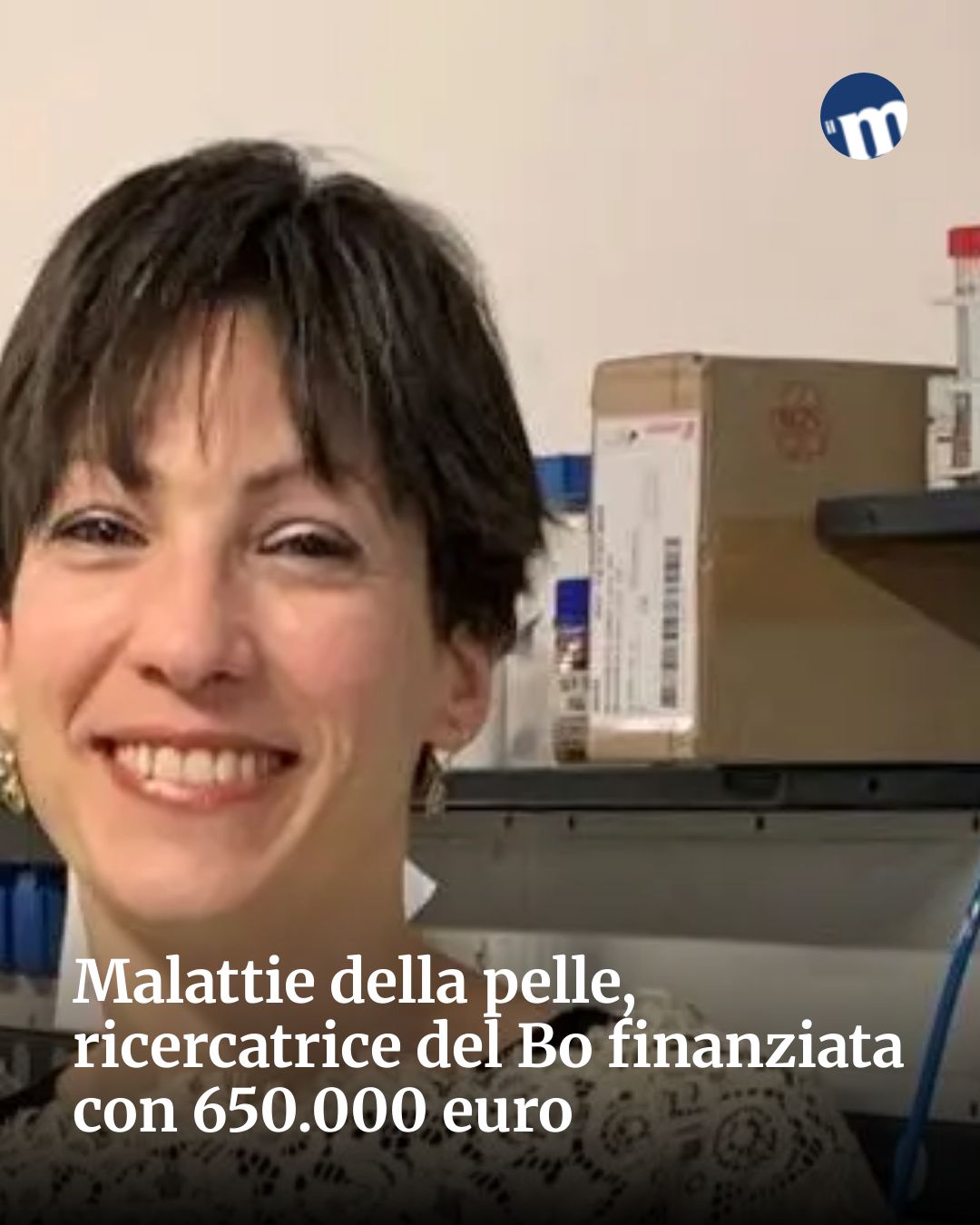 Post Instagram @socialbeat.test: Malattie della pelle, ricercatrice del Bo finanziata con 650.000 euro...