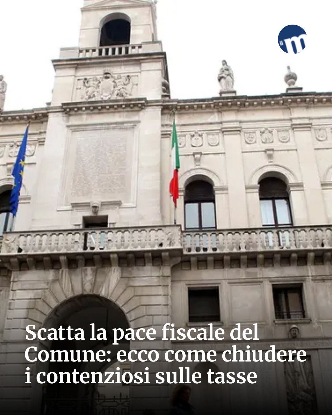 Post Instagram @socialbeat.test: Scatta la pace fiscale del Comune: ecco come chiudere i contenziosi sulle tasse...
