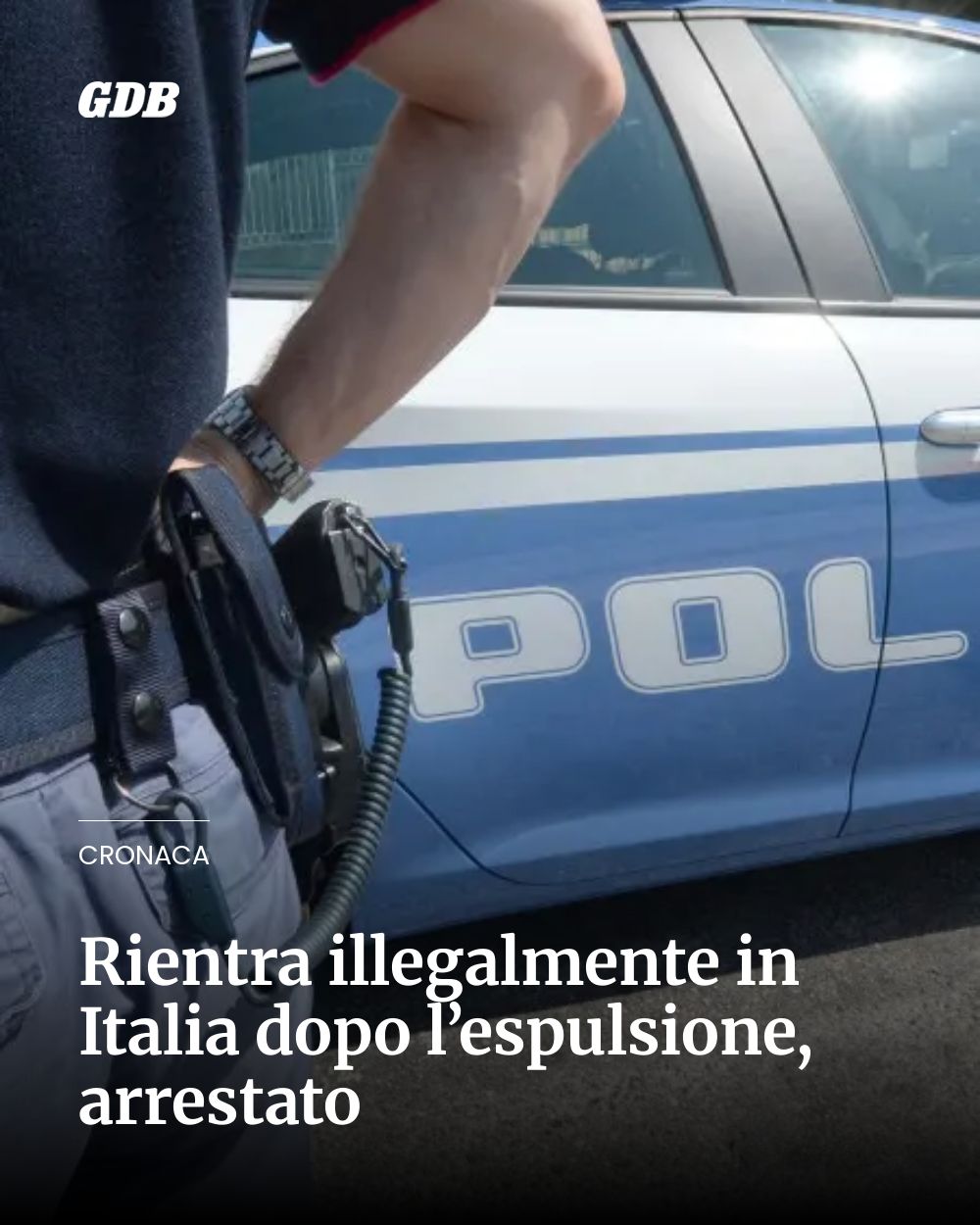 Post Instagram @giornaledibrescia: Rientra illegalmente in Italia dopo l’espulsione, arrestato...
