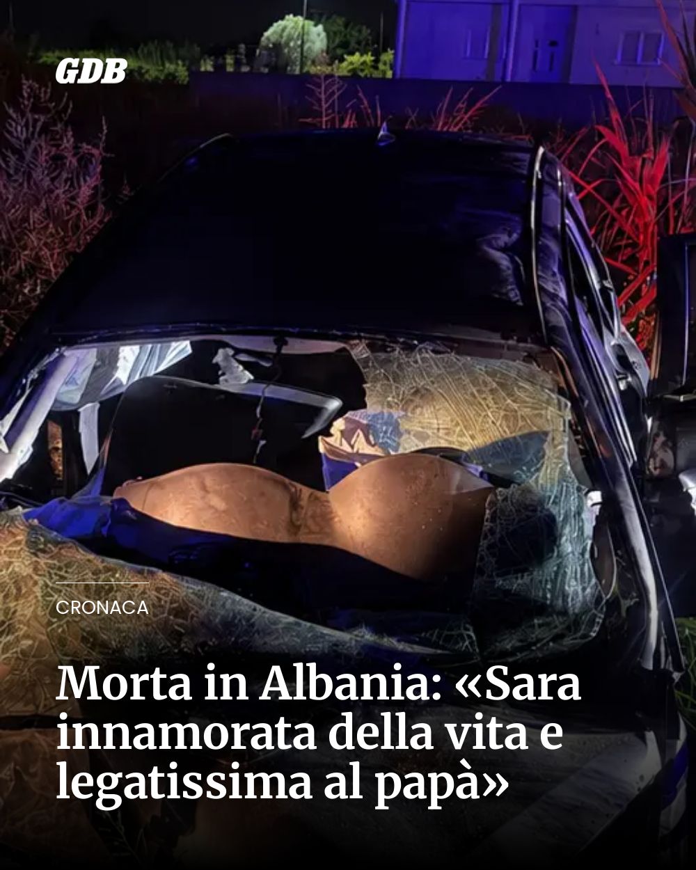 Post Instagram @giornaledibrescia: Morta in Albania: «Sara innamorata della vita e legatissima al papà»...