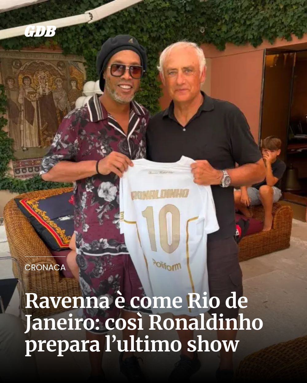 Post Instagram @giornaledibrescia: Ravenna è come Rio de Janeiro: così Ronaldinho prepara l’ultimo show...