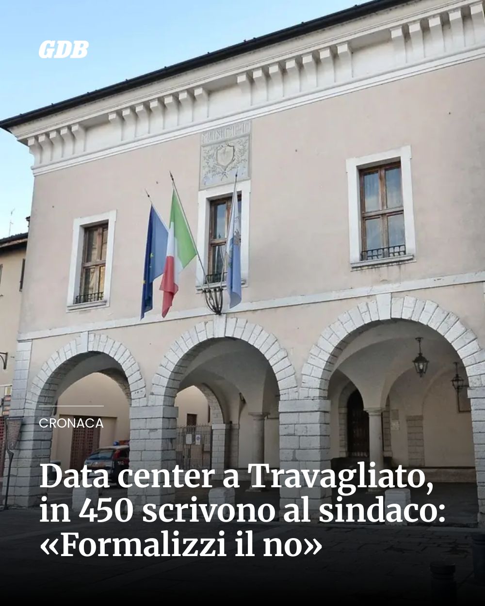 Post Instagram @giornaledibrescia: Data center a Travagliato, in 450 scrivono al sindaco: «Formalizzi il no»...