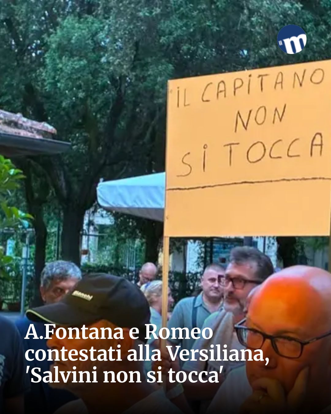Post Instagram @socialbeat.test: A.Fontana e Romeo contestati alla Versiliana, 'Salvini non si tocca'...