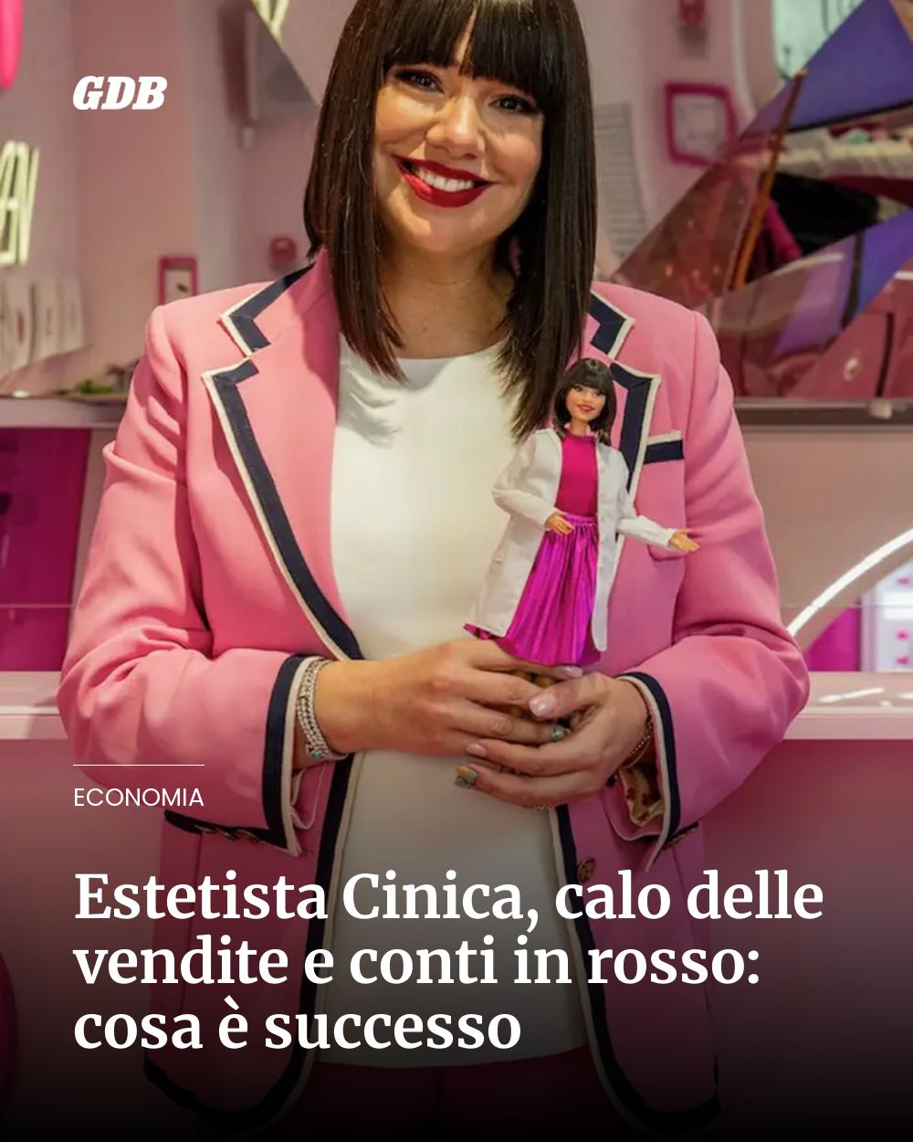 Post Instagram @giornaledibrescia: Estetista Cinica, calo delle vendite e conti in rosso: cosa è successo...