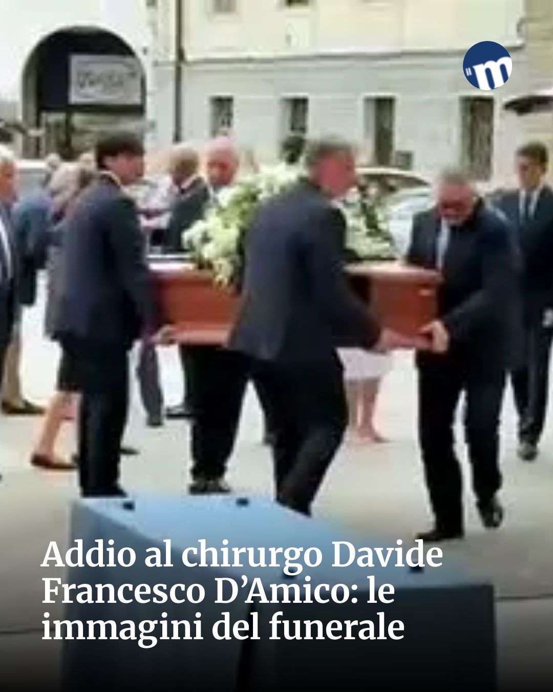 Post Instagram @socialbeat.test: Addio al chirurgo Davide Francesco D’Amico: le immagini del funerale...