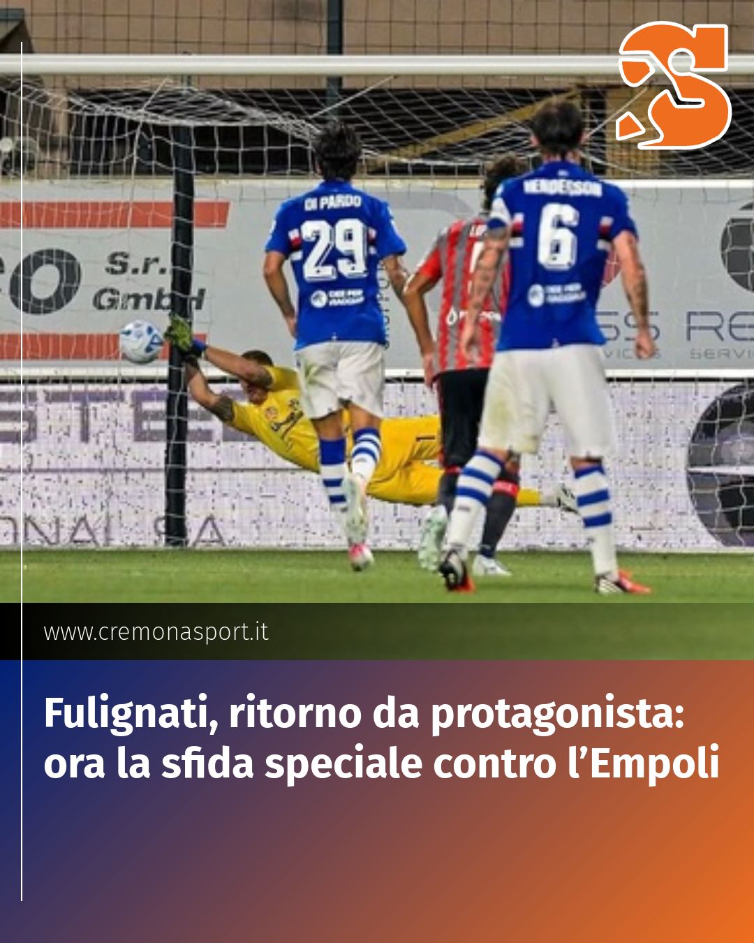 Post Instagram @Cremona_Sport: Fulignati, ritorno da protagonista: ora la sfida speciale contro l’Empoli...