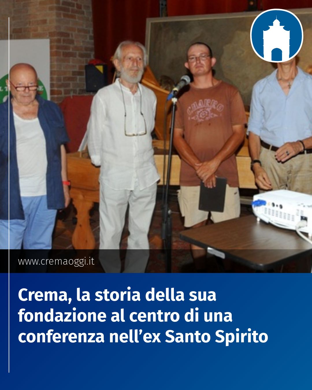 Post Instagram @redazione@cremaoggi.it: Crema, la storia della sua fondazione al centro di una conferenza nell’ex Santo Spirito...