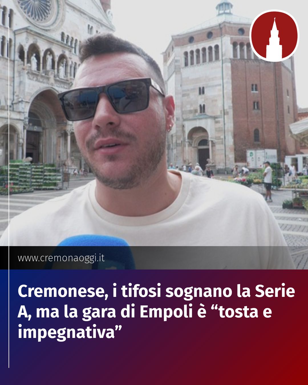Post Instagram @Cremona_Oggi: Cremonese, i tifosi sognano la Serie A, ma la gara di Empoli è “tosta e impegnativa”...
