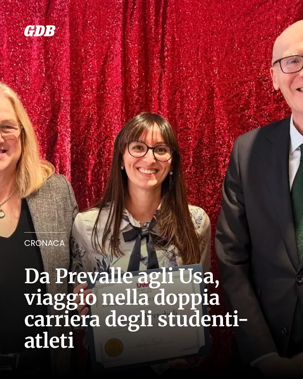Post Instagram @giornaledibrescia: Da Prevalle agli Usa, viaggio nella doppia carriera degli studenti-atleti...