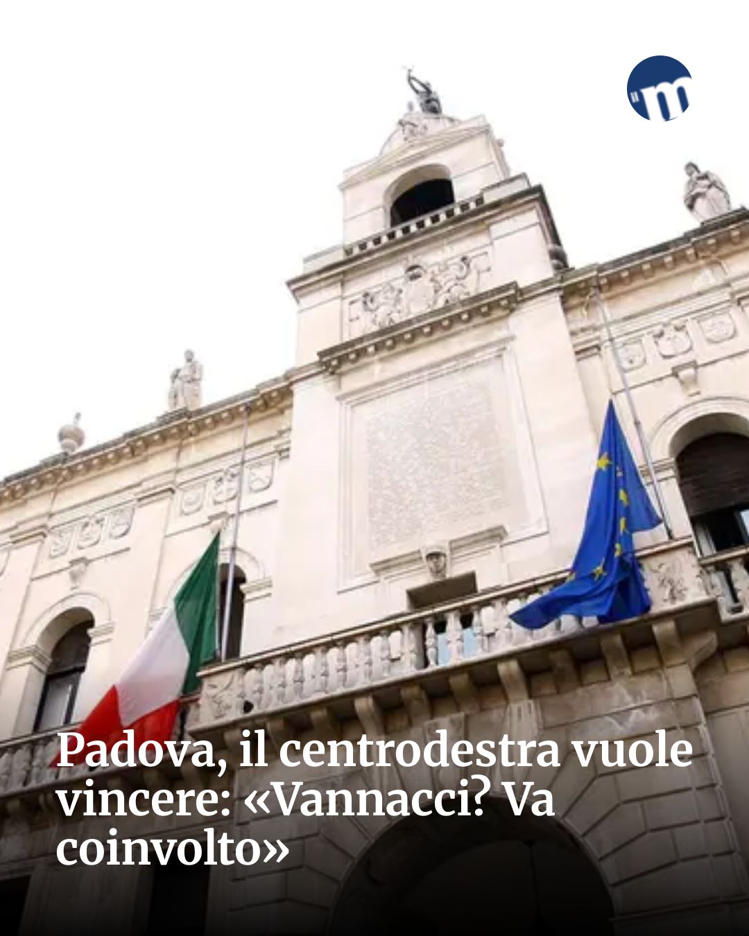 Post Instagram @socialbeat.test: Padova, il centrodestra vuole vincere: «Vannacci? Va coinvolto»...