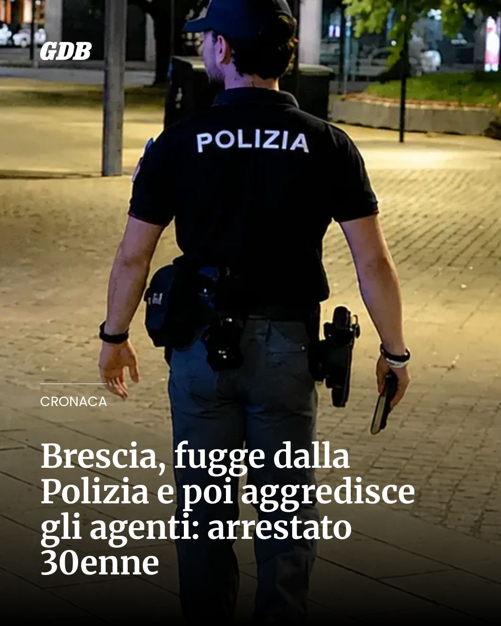 Post Instagram @giornaledibrescia: Brescia, fugge dalla Polizia e poi aggredisce gli agenti: arrestato 30enne...