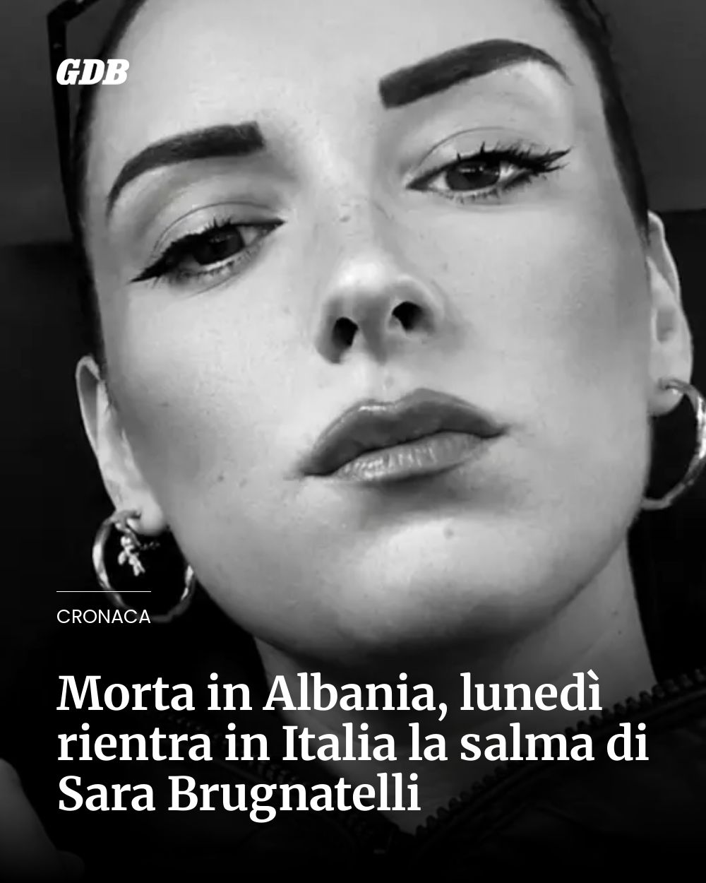 Post Instagram @giornaledibrescia: Morta in Albania, lunedì rientra in Italia la salma di Sara Brugnatelli...