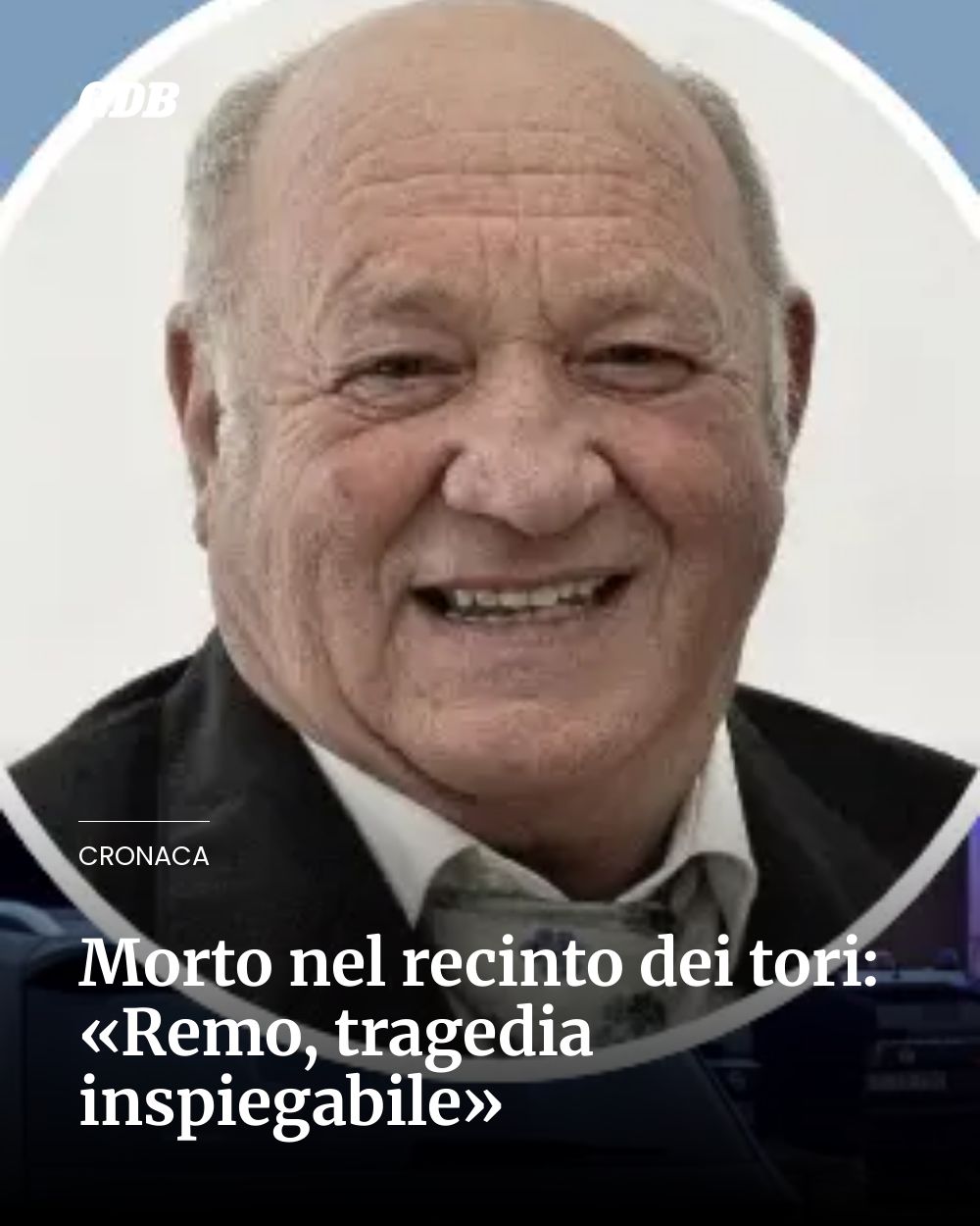 Post Instagram @giornaledibrescia: Morto nel recinto dei tori: «Remo, tragedia inspiegabile»...