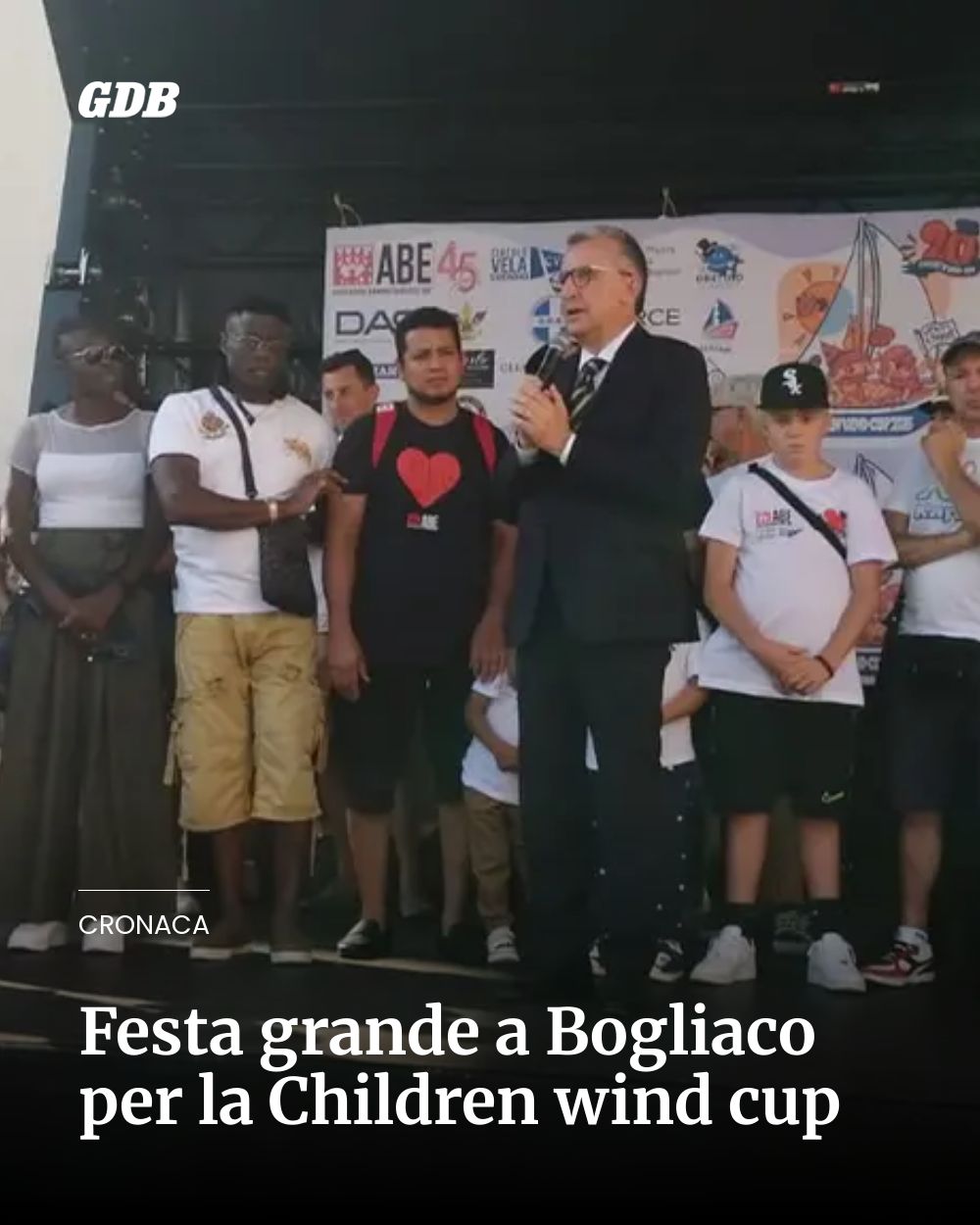Post Instagram @giornaledibrescia: Festa grande a Bogliaco per la Children wind cup...