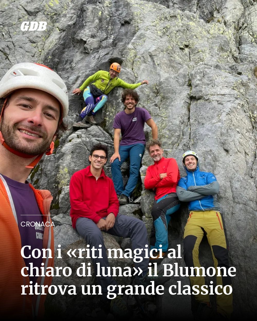 Post Instagram @giornaledibrescia: Con i «riti magici al chiaro di luna» il Blumone ritrova un grande classico...