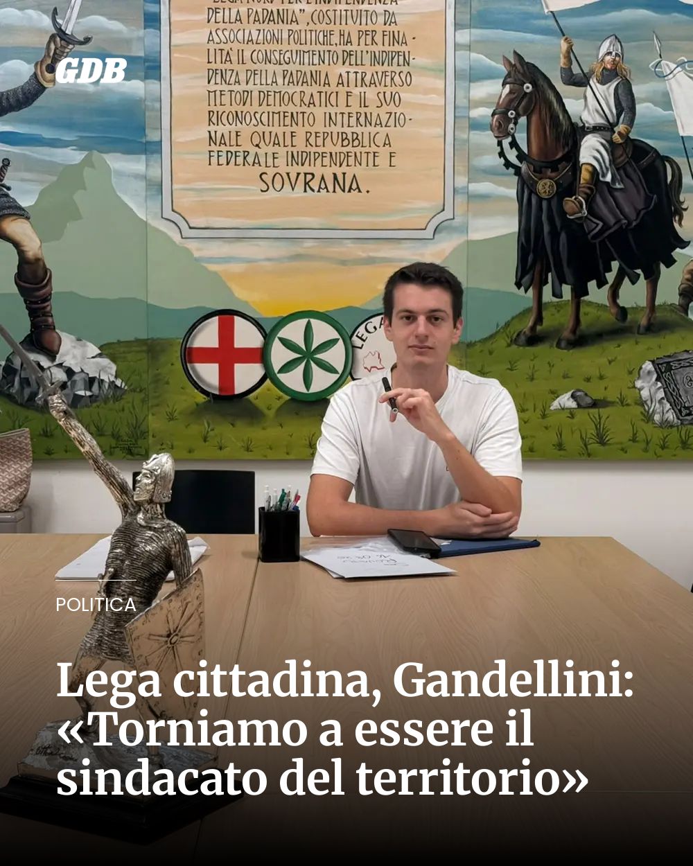 Post Instagram @giornaledibrescia: Lega cittadina, Gandellini: «Torniamo a essere il sindacato del territorio»...