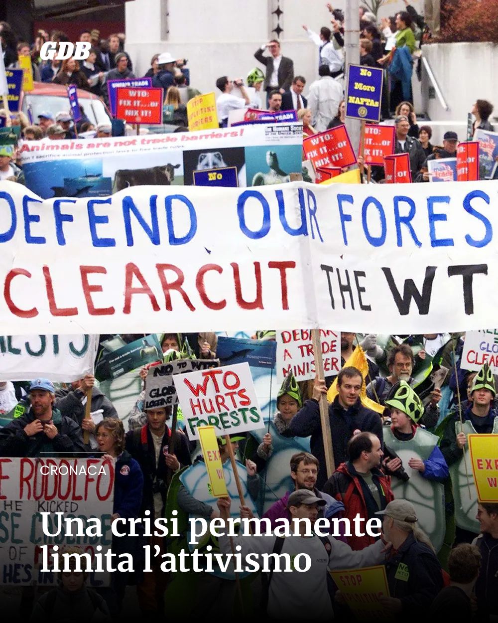 Post Instagram @giornaledibrescia: Una crisi permanente limita l’attivismo...